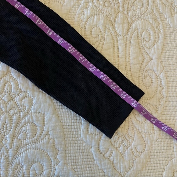 Long black long sleeve classic open front cardigan women's XL - Picture 6 of 8